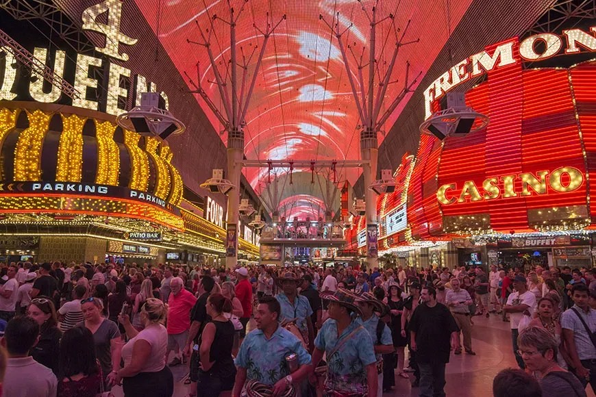 fremont street experience las vegas.